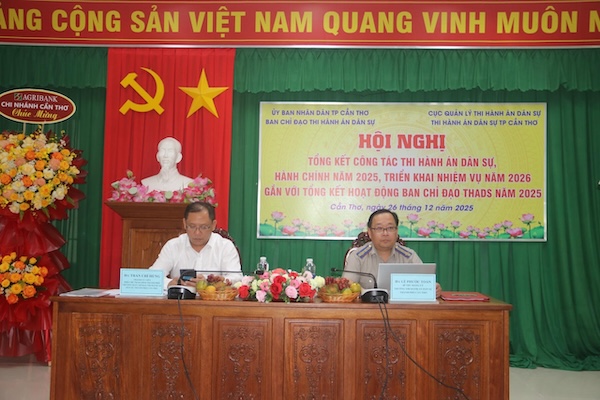 THADS Cần Thơ đổi mới mạnh mẽ trong công tác lãnh đạo, chỉ đạo, điều hành